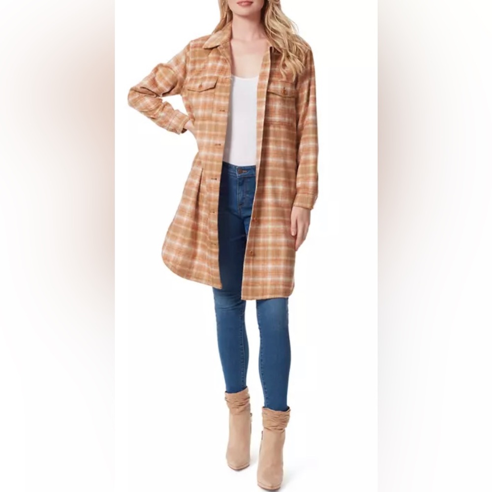 Jessica Simpson Plaid Shacket